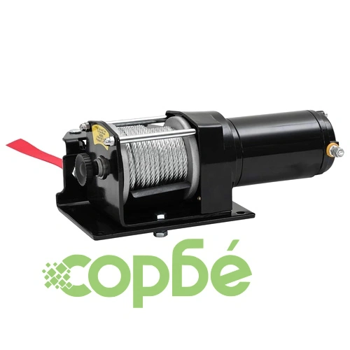 Електрическа лебедка ПВЦ, 1360 кг, 12V, Черна ➤ топ цена ➤ sorbe.bg