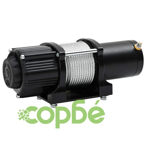 Електрическа лебедка ПВЦ, Черна, 12V, 4500 lbs, Кабел 15 м ➤ топ цена ➤ sorbe.bg