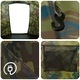Шатра за риболов с бързо освобождаване за 5 души, светъл камуфлаж, 320x298x176 см