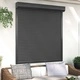 Ролетна щора Антрацит 140 x 150 cm - Алуминий и Полиуретан