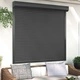 Ролетна щора Антрацит 160 x 150 cm - Алуминий и Полиуретан