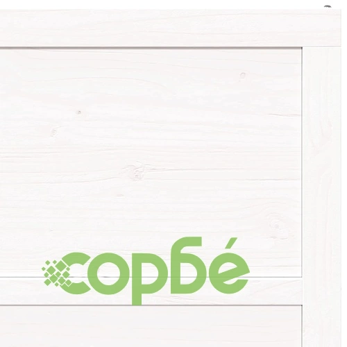 Врата за плевня 90 x 2,5 x 208 см, масивна борова дървесина, бяла ➤ топ цена ➤ sorbe.bg