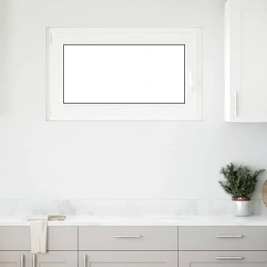 Прозорец за мазе RISOR 100 x 70 cm - PVC и стъкло, бял