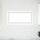 Прозорец за мазе RISOR 110 x 70 cm - PVC и стъкло, бял