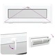 Прозорец за мазе RISOR 110 x 40 см, PVC и стъкло, Антрацит