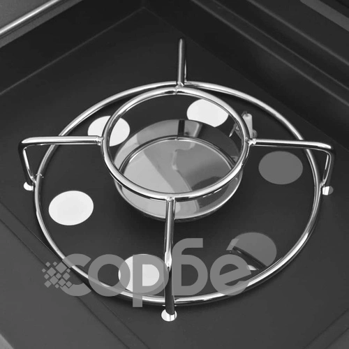 Газов грил с горелка и колела, стомана, сребрист, 36 кг ➤ топ цена ➤ sorbe.bg
