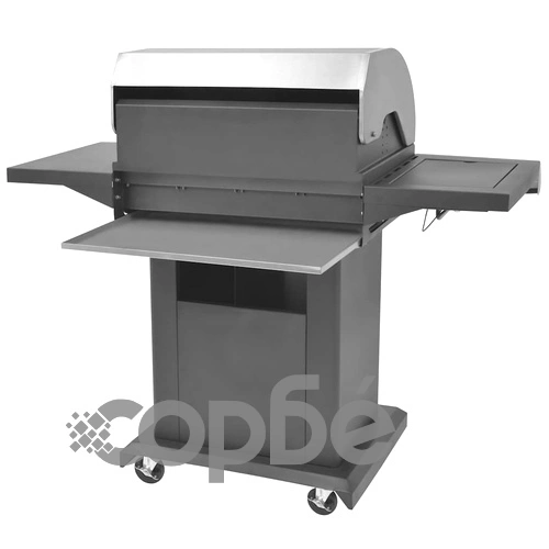 Газово барбекю 4+1 готварски зони - неръждаема стомана 61x132x118 см ➤ топ цена ➤ sorbe.bg