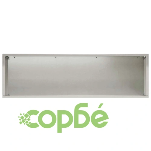 Градинска саксия 2 броя, стомана, сребристо, 80 x 30 x 30 см ➤ топ цена ➤ sorbe.bg