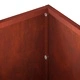 Градинска саксия 2 бр., Кортенова стомана, Ръждив ефект, 80 x 30 x 30 см