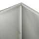 Градинска саксия Сребристо 80 x 50 x 50 см от Неръждаема стомана
