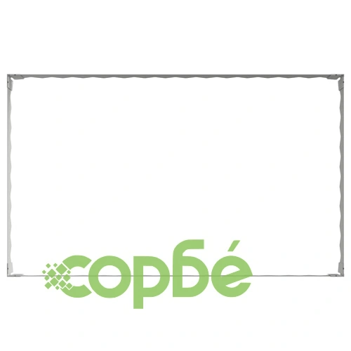 Градинска ограда за трева 4 бр. 100 x 60 x 20 см, стомана, сребриста ➤ топ цена ➤ sorbe.bg