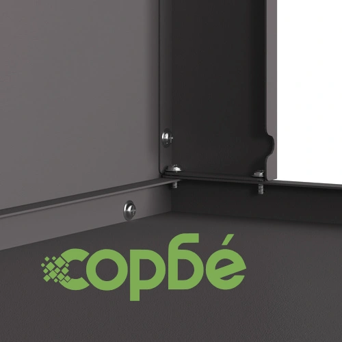 Огнище с комин от стомана, черно, 80x50x96 см, за градина и тераса ➤ топ цена ➤ sorbe.bg