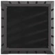 Огнище за градина Черно 50 x 50 x 70 см, Патинирана стомана