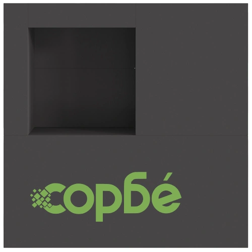 Квадратна печка за огън с място за дърва от стомана - черна, 100x100x30 см ➤ топ цена ➤ sorbe.bg