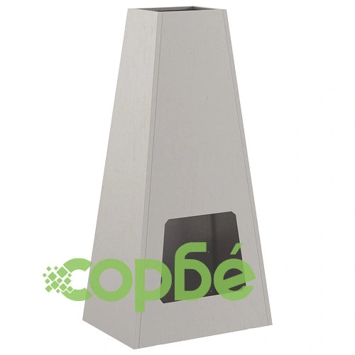 Градинско огнище пирамида 50x35x100 см от Weathering Steel за открито ➤ топ цена ➤ sorbe.bg