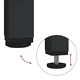 Нощни шкафчета с USB зарядна станция 2 бр. черен дъб 41x31x51 см