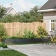 Градинска кашпа от стомана, черна, 360x80x40 см Градинска кашпа от стомана, черна, 360x80x40 см