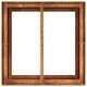 Кашпа от патинираща стомана с ръждив ефект, 80x80x80 см