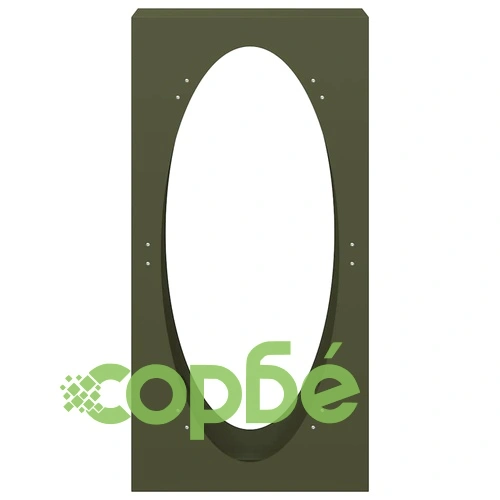 Стойка за дърва за огрев, 50x23x100 см, от студеновалцувана стомана, маслиненозелена ➤ топ цена ➤ sorbe.bg