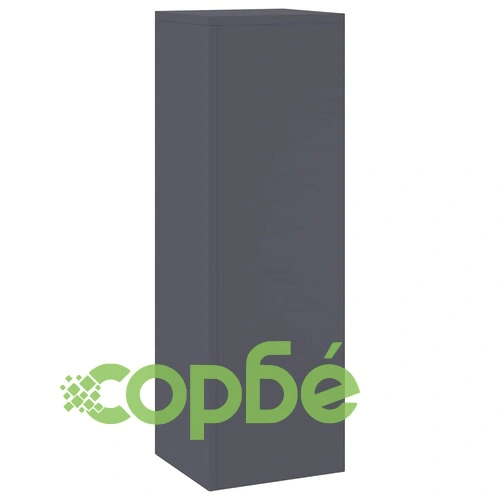 Стойки за растения 2 броя антрацит 24x24x75 см стомана за градина ➤ топ цена ➤ sorbe.bg