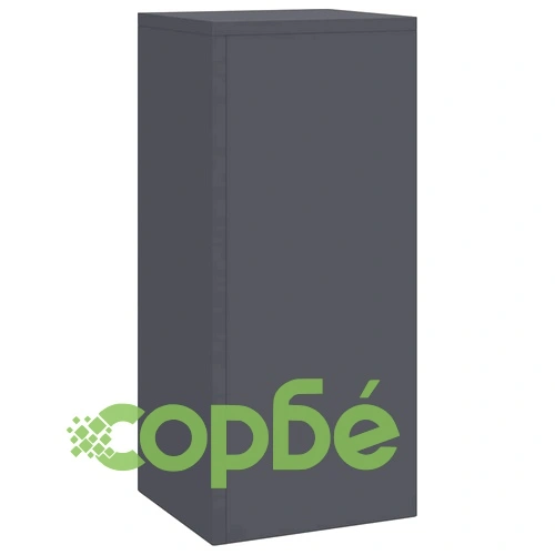 Стендове за растения 3 броя антрацит 24x24x75 см стомана ➤ топ цена ➤ sorbe.bg