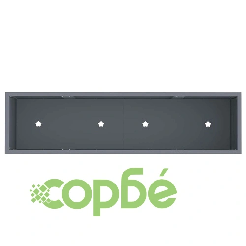 Повдигната градинска саксия от стомана 100x26x82 см антрацит ➤ топ цена ➤ sorbe.bg