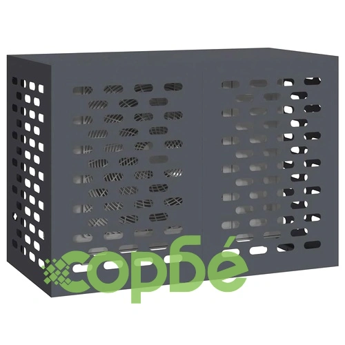 Покритие за климатик от стомана - Антрацит, 100 x 50 x 70 cm ➤ топ цена ➤ sorbe.bg