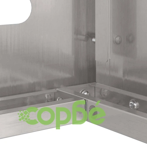 Покритие за климатик от неръждаема стомана 100x50x70 см сребристо ➤ топ цена ➤ sorbe.bg