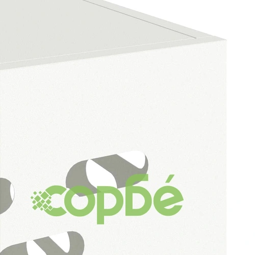 Покритие за климатик бяло 110x50x105 см стомана ➤ топ цена ➤ sorbe.bg