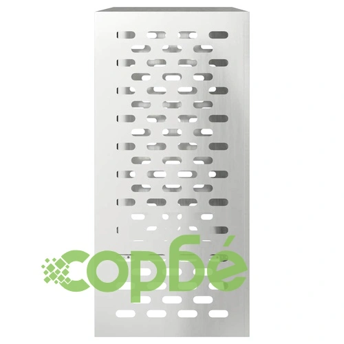 Покритие за климатик от галванизирана стомана 110 x 50 x 105 см сребрист ➤ топ цена ➤ sorbe.bg