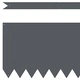Ограничители за тревни площи 20 броя антрацит 100x0.5x30 см стомана