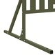 Стоманен екран за уединение маслинено зелен 100x50x180 см