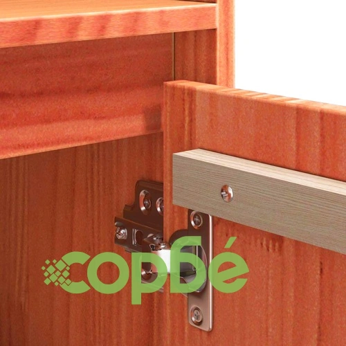 Страничен шкаф от масивно борово дърво, кафяв, 104.5 x 34 x 80 см ➤ топ цена ➤ sorbe.bg