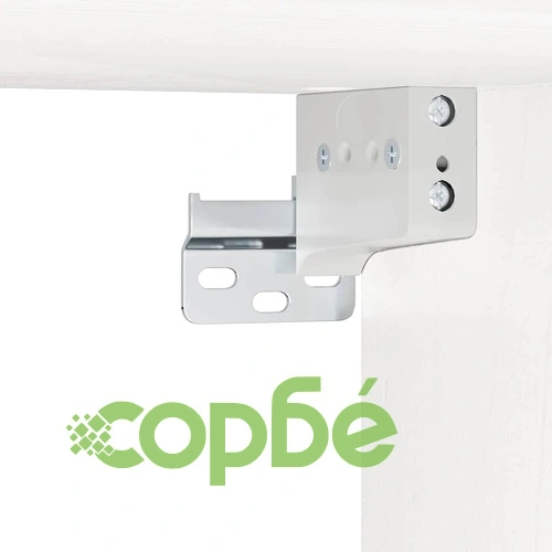 Комплект 2 броя стенни нощни шкафчета бяло 39x34x33 см масивно борово дърво ➤ топ цена ➤ sorbe.bg