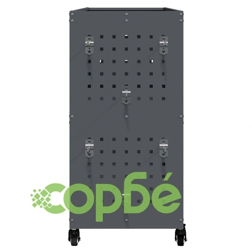 Количка за инструменти от студено валцувана стомана антрацит 75x35x73 см с 3 рафта ➤ топ цена ➤ sorbe.bg