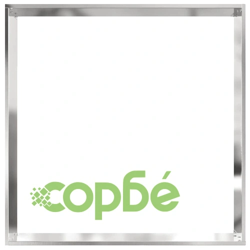 Ограда за трева 6 бр. 60 x 60 x 13 см Неръждаема стомана ➤ топ цена ➤ sorbe.bg