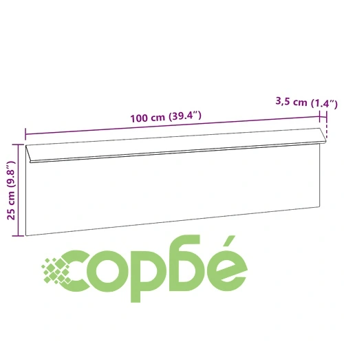 Оградка за охлюви от неръждаема стомана 16 броя сребриста 100x3,5x25 см ➤ топ цена ➤ sorbe.bg