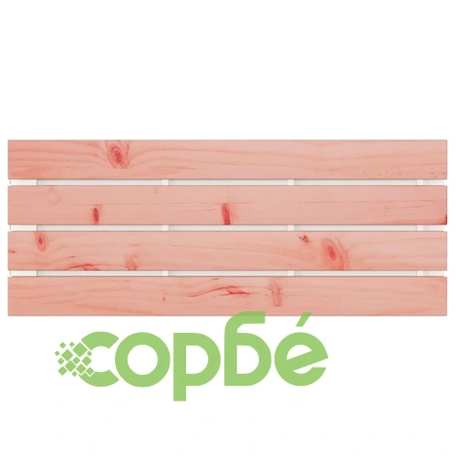 Градинска пейка от дърво и стомана, Бяло, 100 x 40 x 43 см ➤ топ цена ➤ sorbe.bg