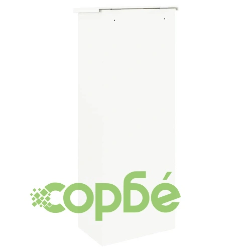 Пощенска кутия за пратки от стомана 44.5x29x110.5 см бяла ➤ топ цена ➤ sorbe.bg