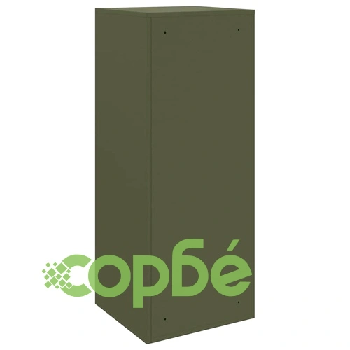 Пощенска кутия за пратки от стомана маслиненозелена 41x38x103 см ➤ топ цена ➤ sorbe.bg