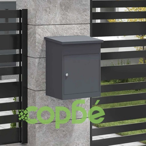 Пощенска кутия за пратки от стомана Антрацит 44x35x59 см ➤ топ цена ➤ sorbe.bg