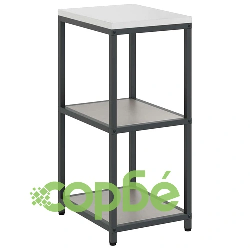 Кухненски рафт за съхранение от обветрен метал - 40x50x92 см с 2 рафта ➤ топ цена ➤ sorbe.bg