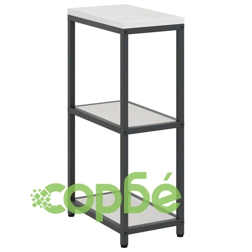 Кухненски рафт за съхранение от неръждаема стомана 30x50x92 см, сребрист ➤ топ цена ➤ sorbe.bg