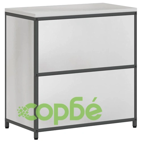 Кухненски шкаф за съхранение от неръждаема стомана 90x50x92 см сребрист ➤ топ цена ➤ sorbe.bg