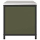 Кухненски шкаф за съхранение от стомана 90x50x53 см - маслинено зелен