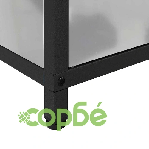 Кухненски шкаф за съхранение от галванизирана стомана 90x50x53 см сребрист ➤ топ цена ➤ sorbe.bg