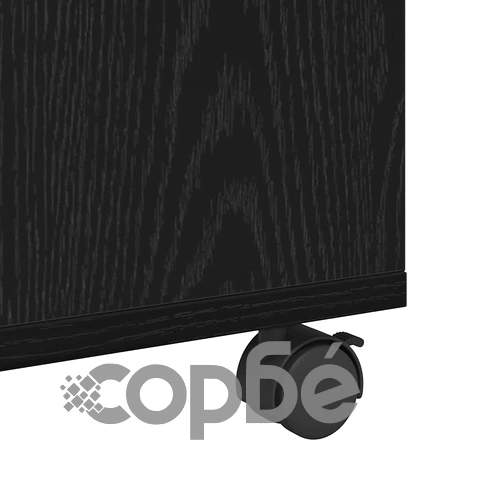 Масичка за кафе от инженерно дърво черен дъб 75x75x38 см ➤ топ цена ➤ sorbe.bg