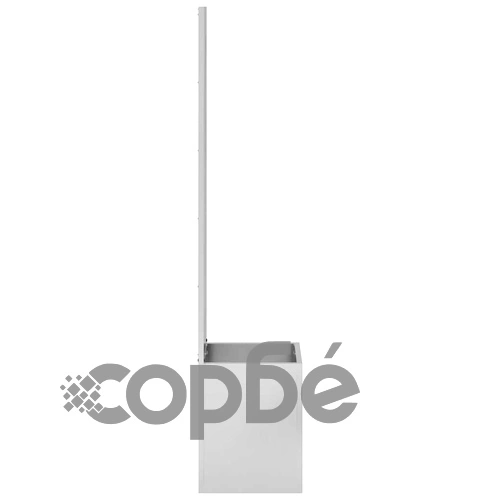 Градинска декоративна панел от неръждаема стомана сив 32x140 см ➤ топ цена ➤ sorbe.bg