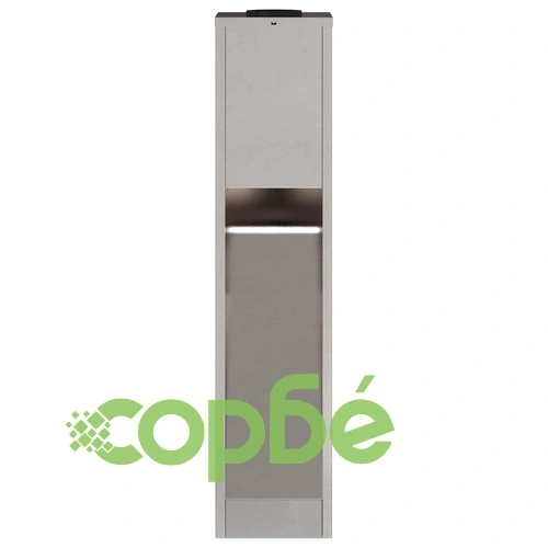 Соларна LED градинска лампа за пътека 2 бр. Неръждаема стомана 18 x 18 x 80 см ➤ топ цена ➤ sorbe.bg