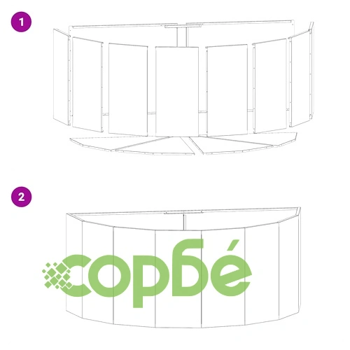 Кашпа от неръждаема стомана сребриста 120x60x50 см ➤ топ цена ➤ sorbe.bg